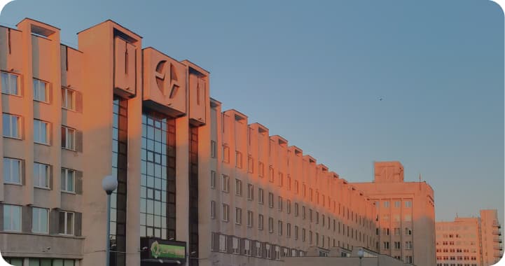 Building of the Belarusian University of Informatics and Radioelectronics